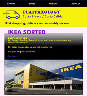 Flatpaxology home page